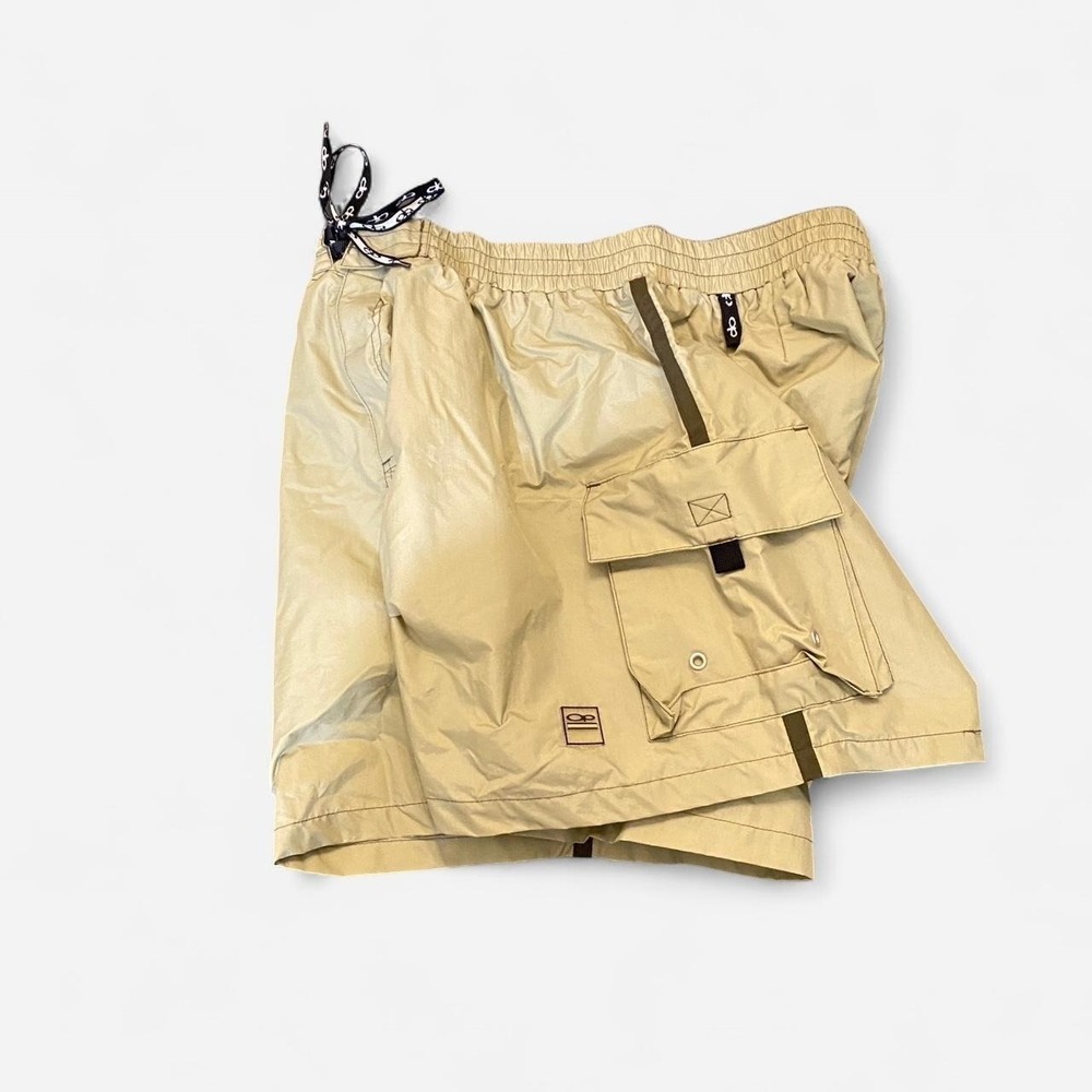 Y2K Ocean pacific beige cargo shorts